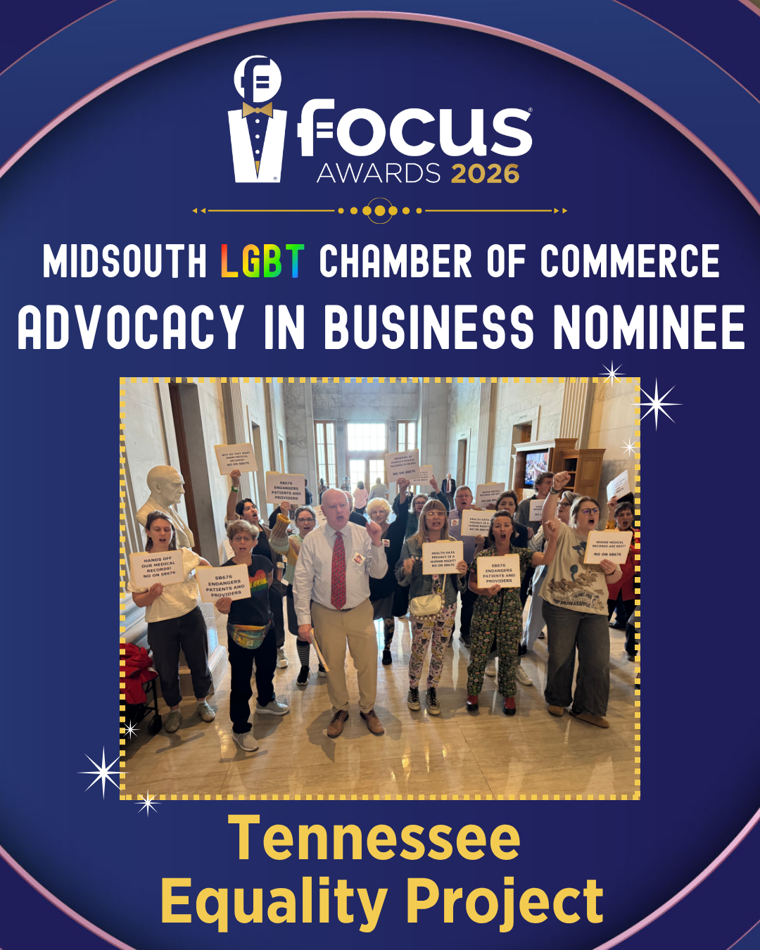Tennessee Equality Project nominee graphic