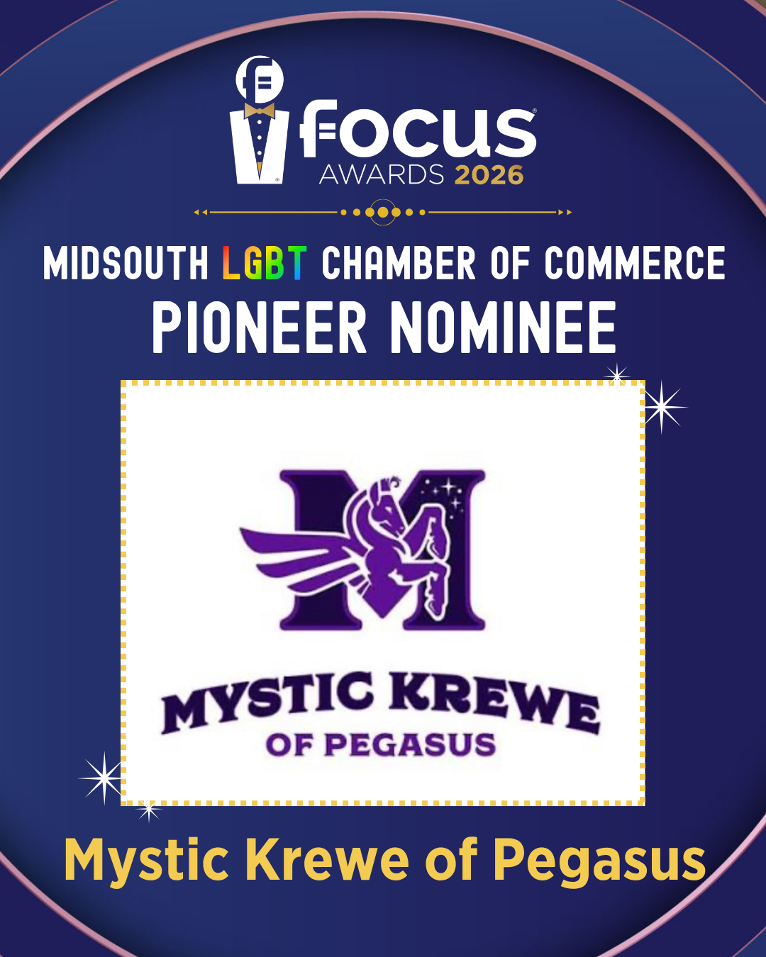 Mystic Krewe of Pegasus nominee graphic