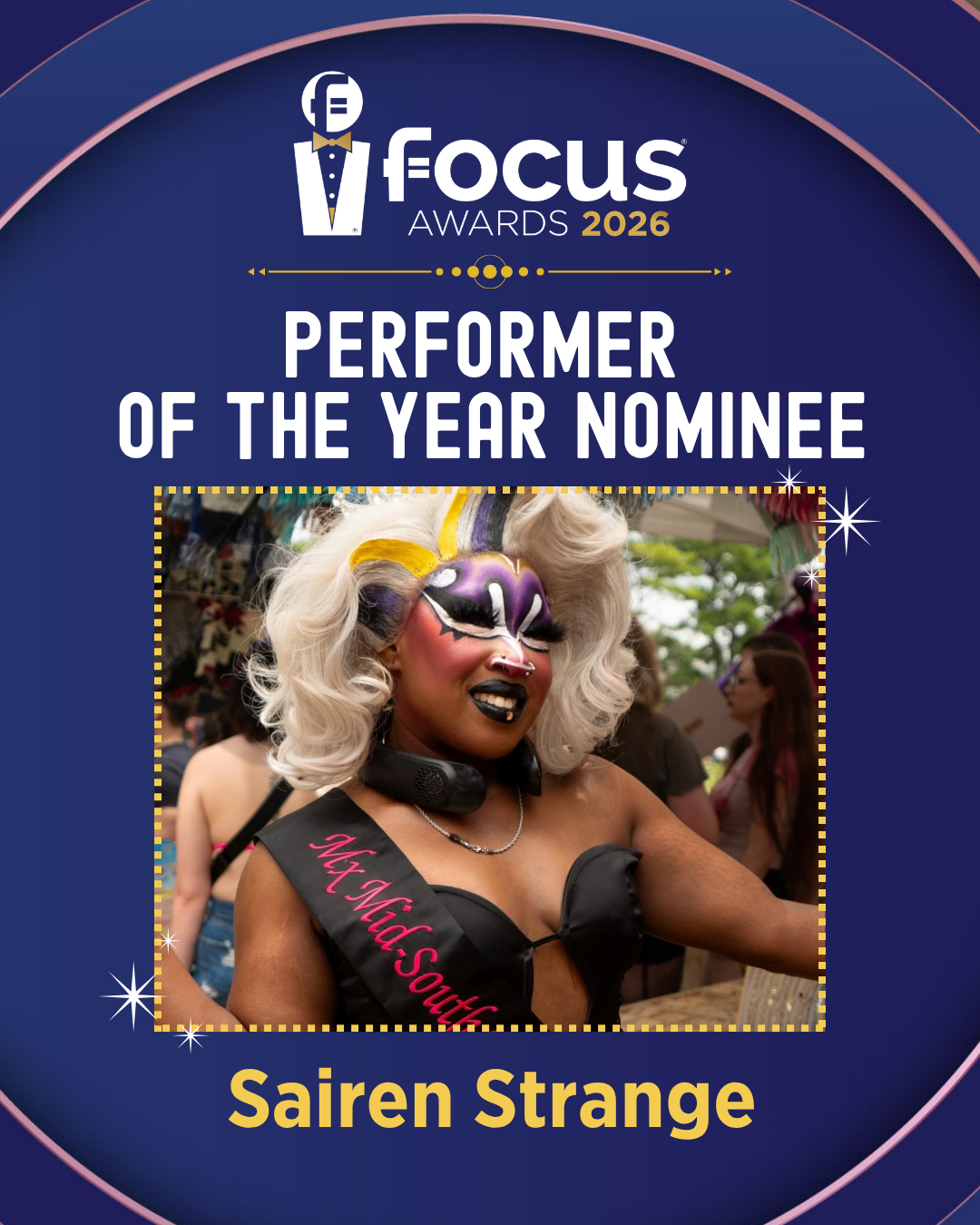 Sairen Strange nominee graphic