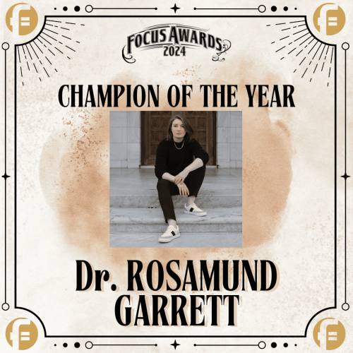 Champion of the Year - Rosamund Garrett