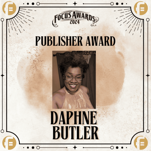 Publisher Award Daphne Butler