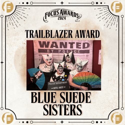 Trailblazer Award Blue Suede Sisters